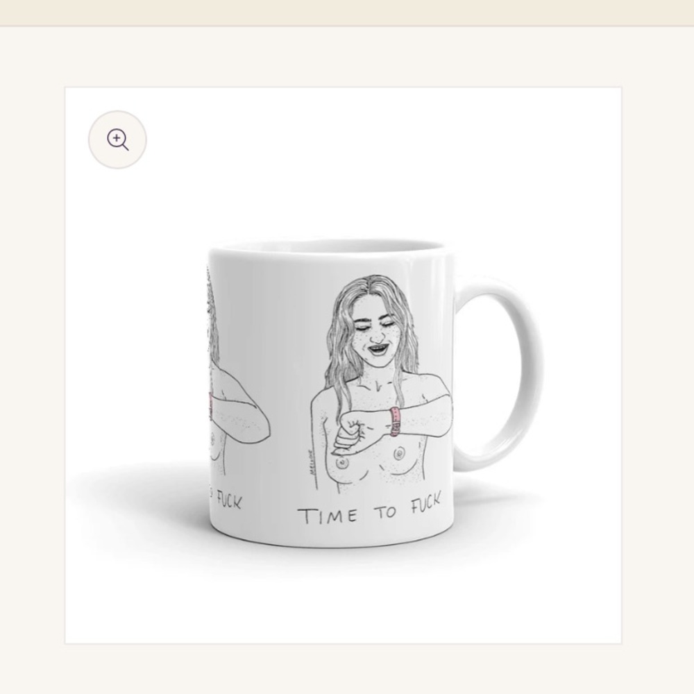 Set of Two Naughty Mugs - Picture 6 of 7
